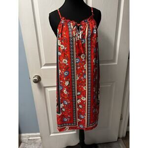 Ladies joy joy Orange Dress Size M
